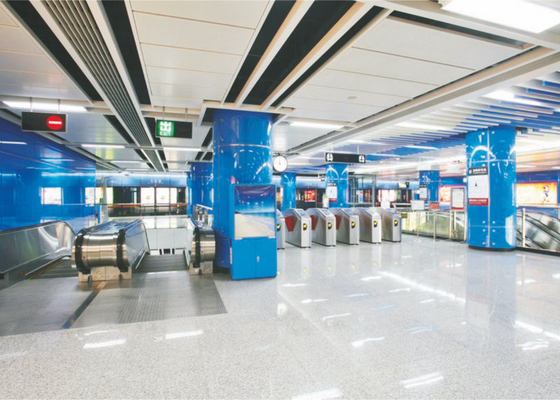 हवाई अड्डों एक्ज़ो नोबेल पाउडर कोटिंग के साथ एक्सपेंसिव वाणिज्यिक छत टाइलें के आकार का