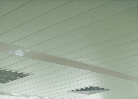 छिद्रित एल्यूमिनियम पट्टी छत dustproof / 2 4 फीट कार्यालय के लिए झूठी छत पैनल